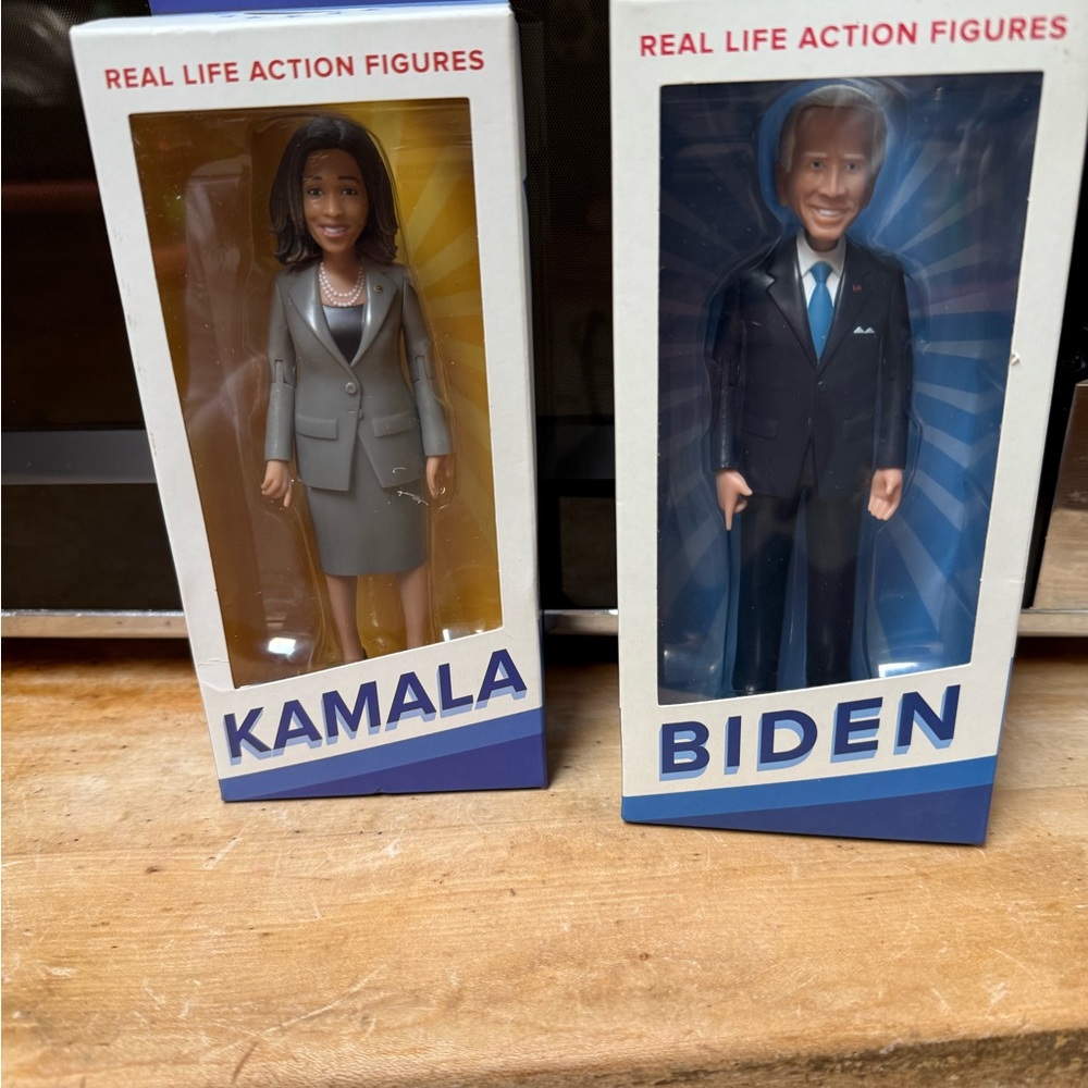 FCTRY Kamala Harris and Joe Biden Figures